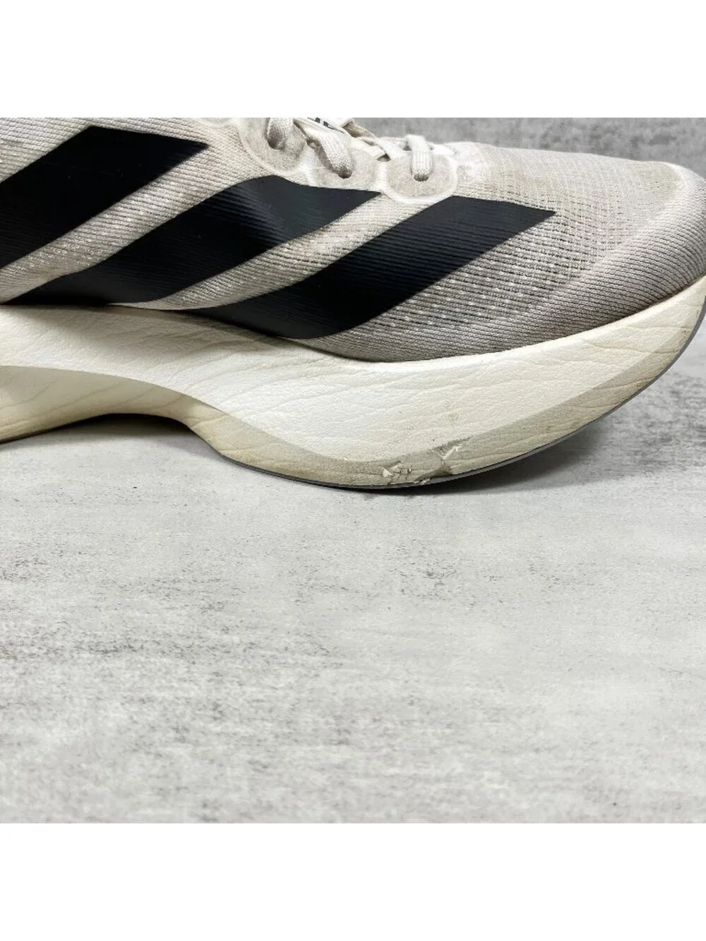 Adidas Adizero EVO SL Running Shoes - Men's Size 10 - White
